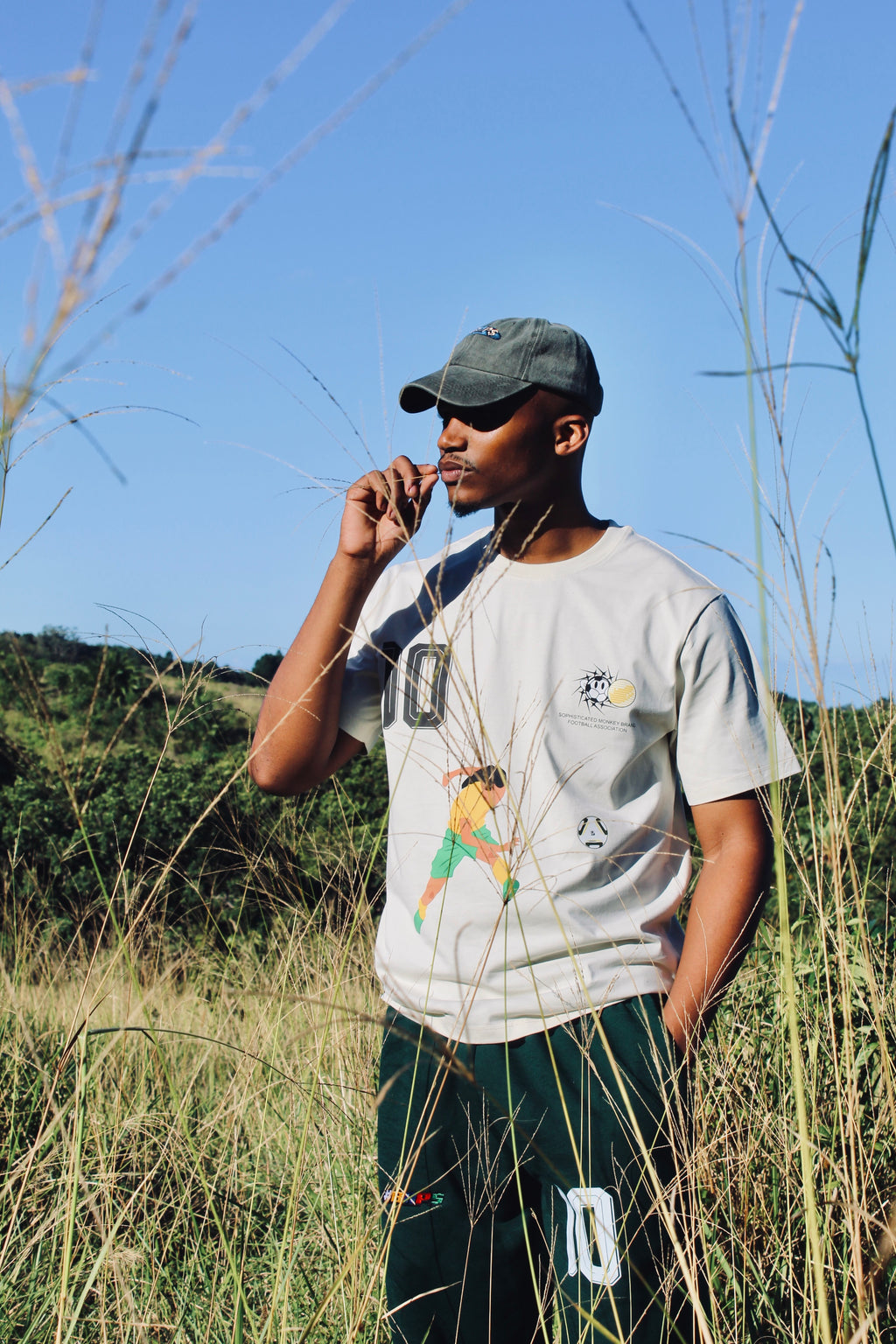 #BAPS T-Shirt - Bafana South Africa - Beige