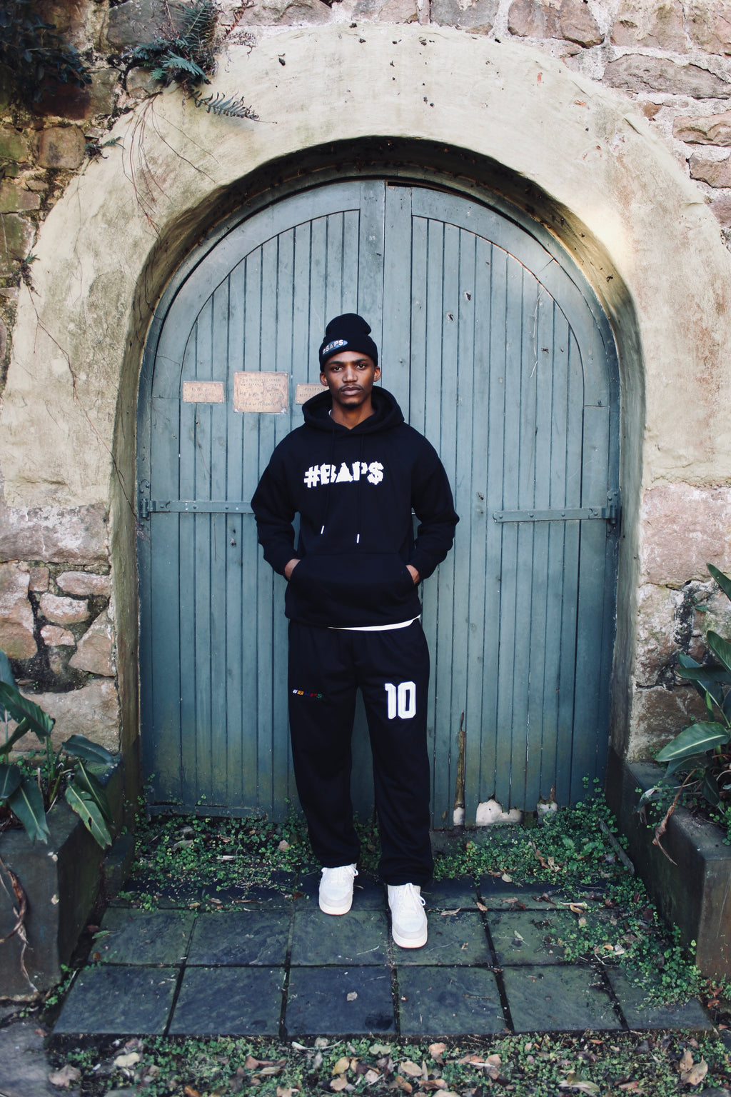 #BAPS Hoodie - Big B - Black