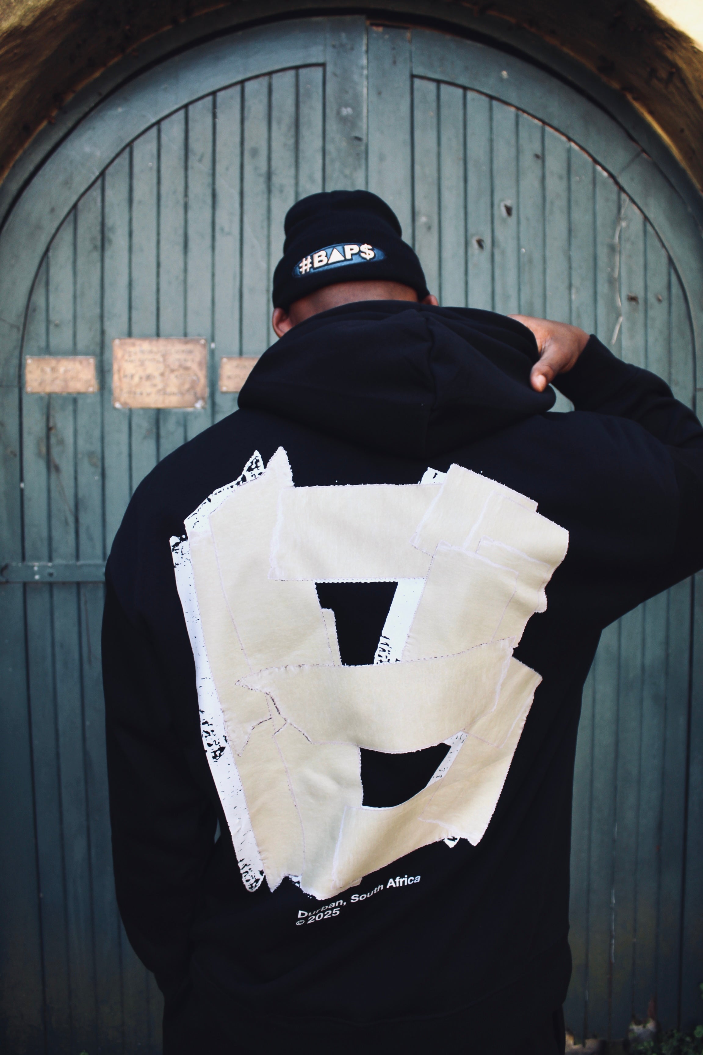 #BAPS Hoodie - Big B - Black