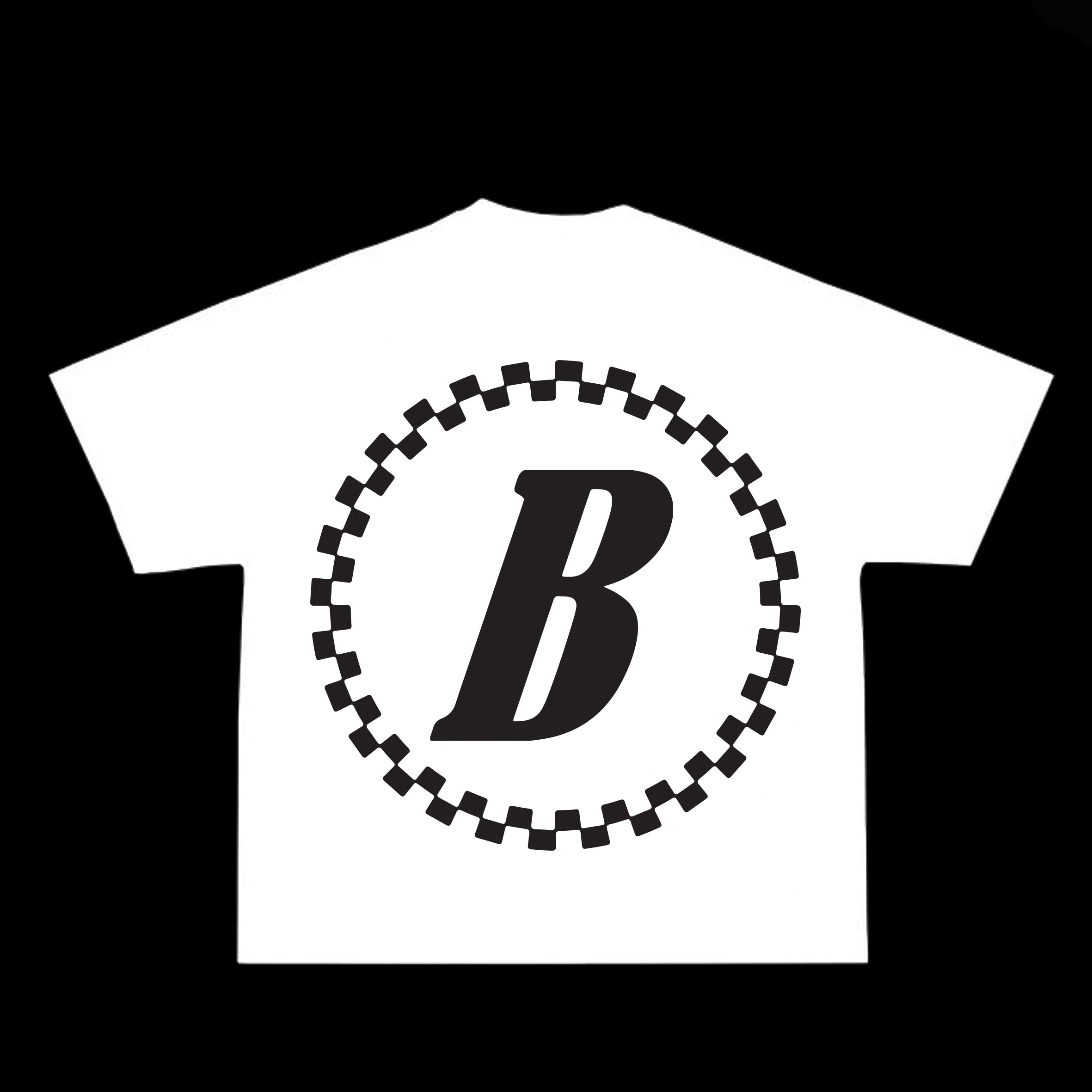 #BAPS T-Shirt - #BAP$ Racing - White