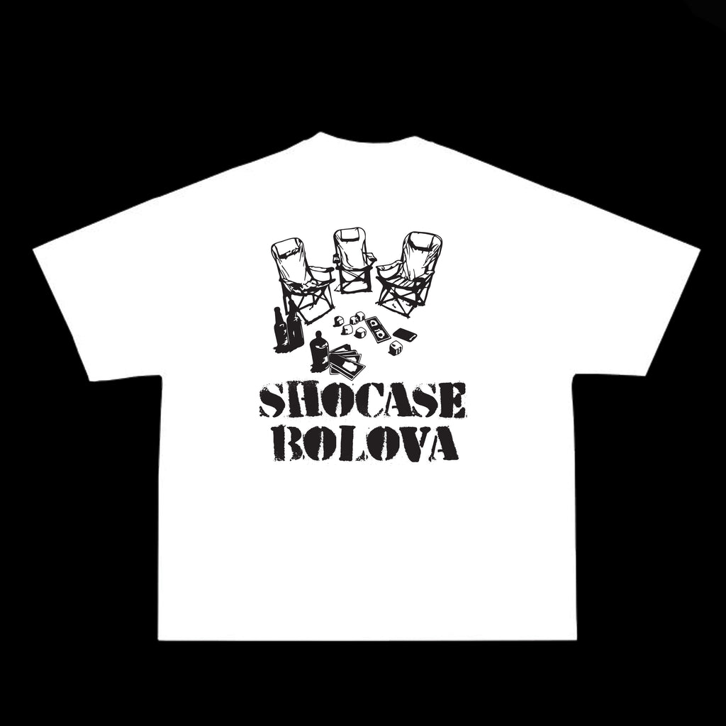 #BAPS T-Shirt - Sho Case Bolova - White