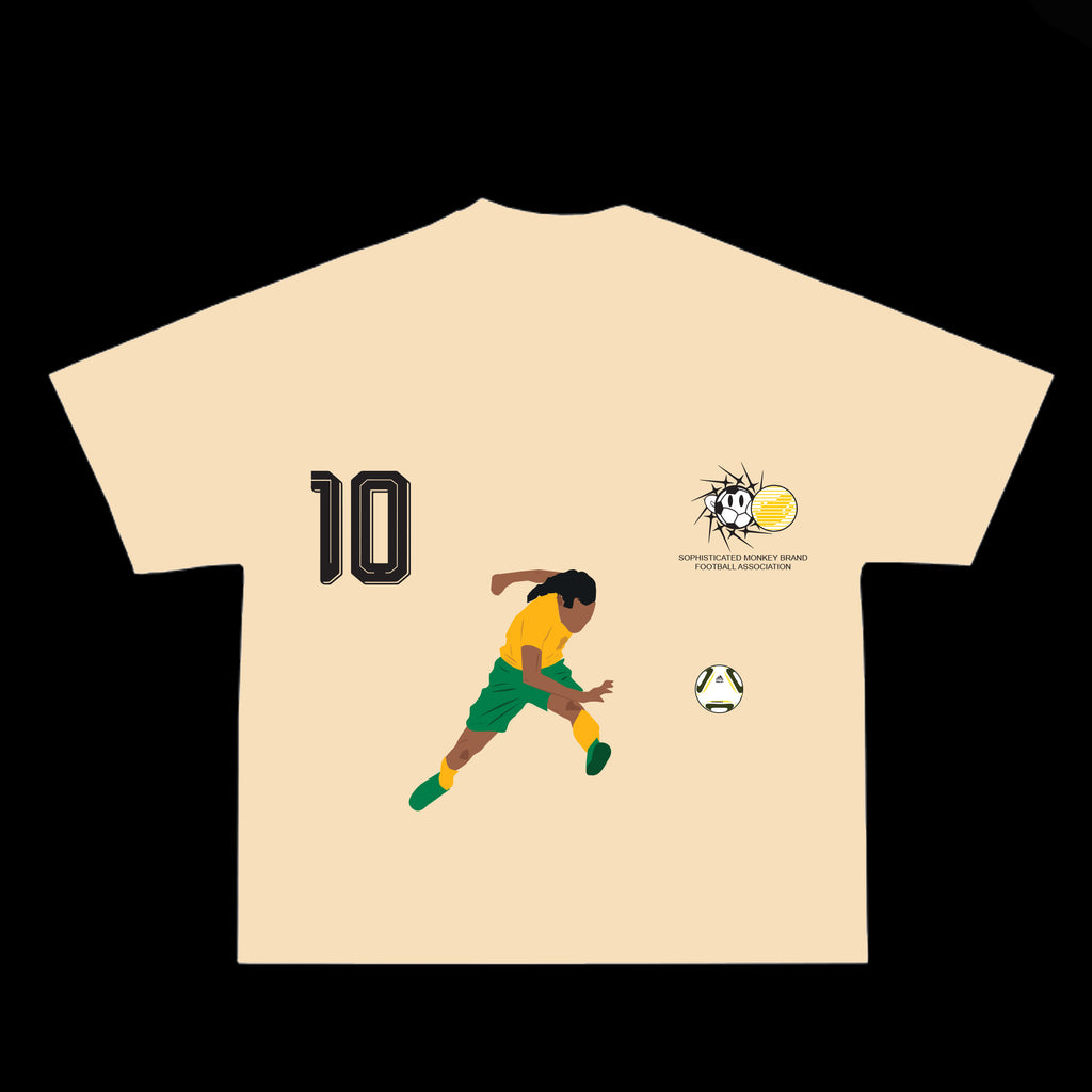 #BAPS T-Shirt - Bafana South Africa - Beige