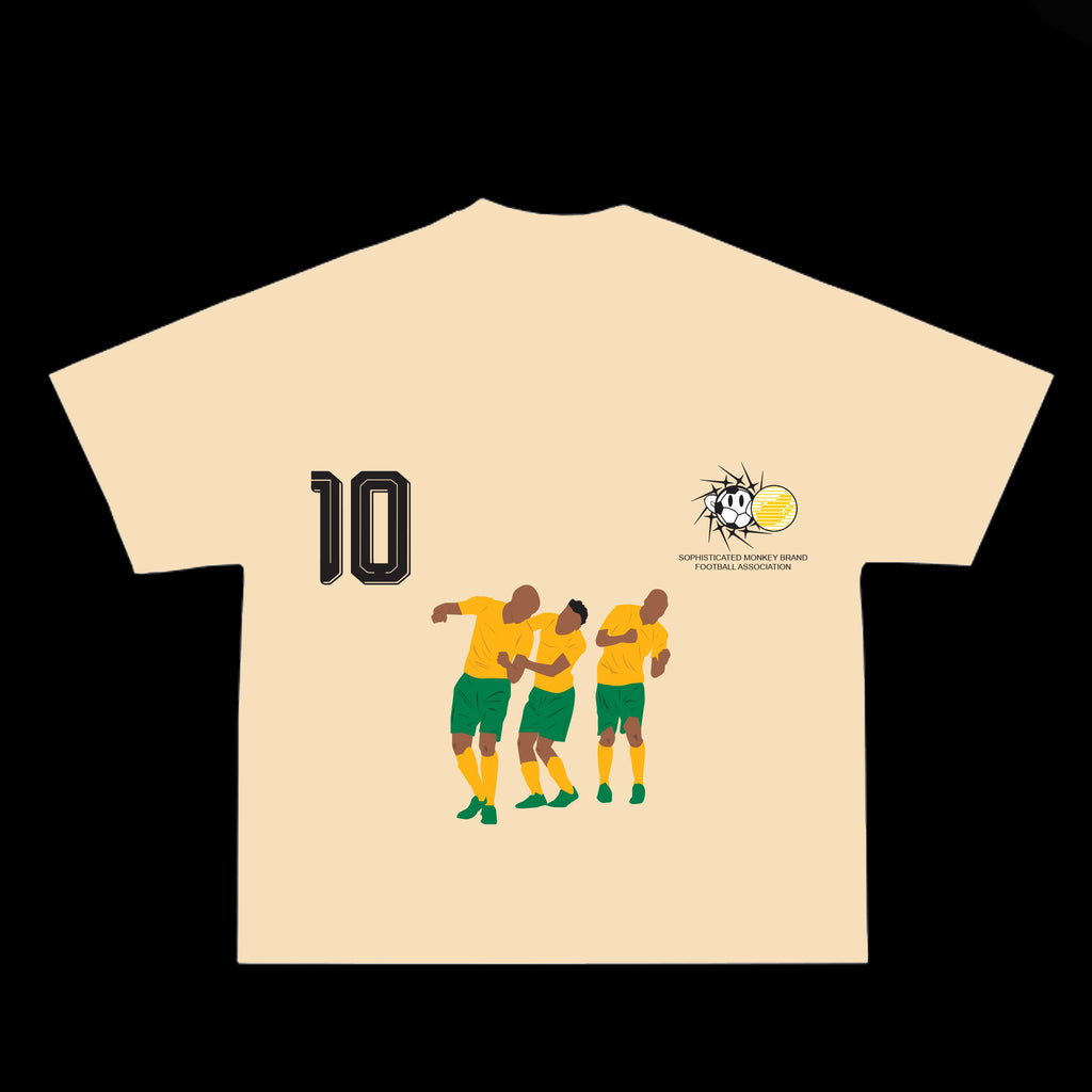 #BAPS T-Shirt - Bafana Bafana - Beige