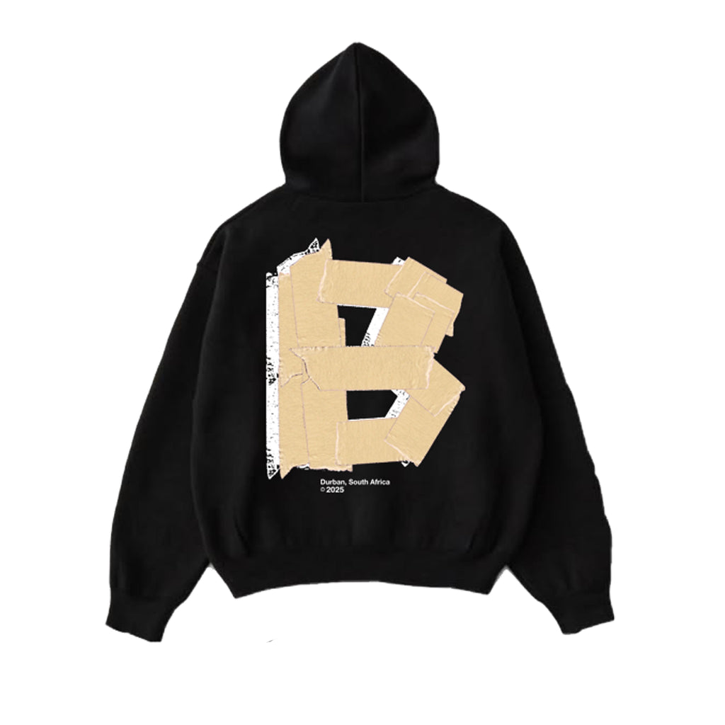 #BAPS Hoodie - Big B - Black
