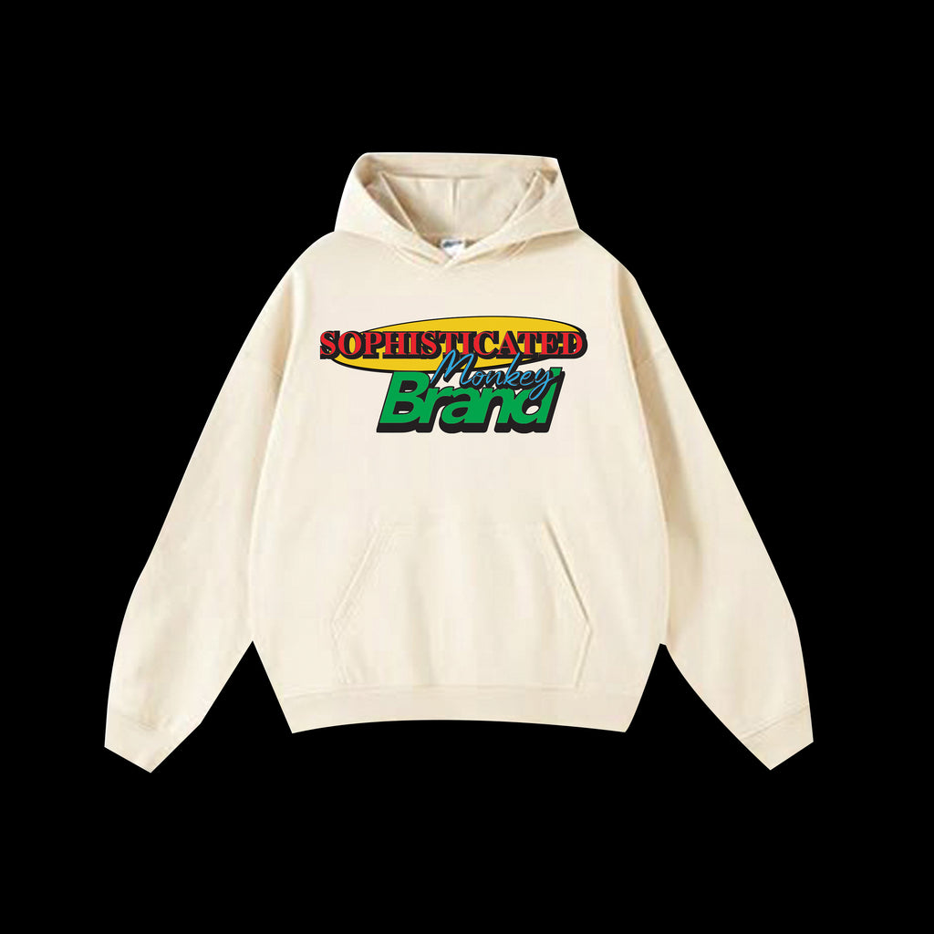 #BAPS Hoodie - Classic Logo - Beige