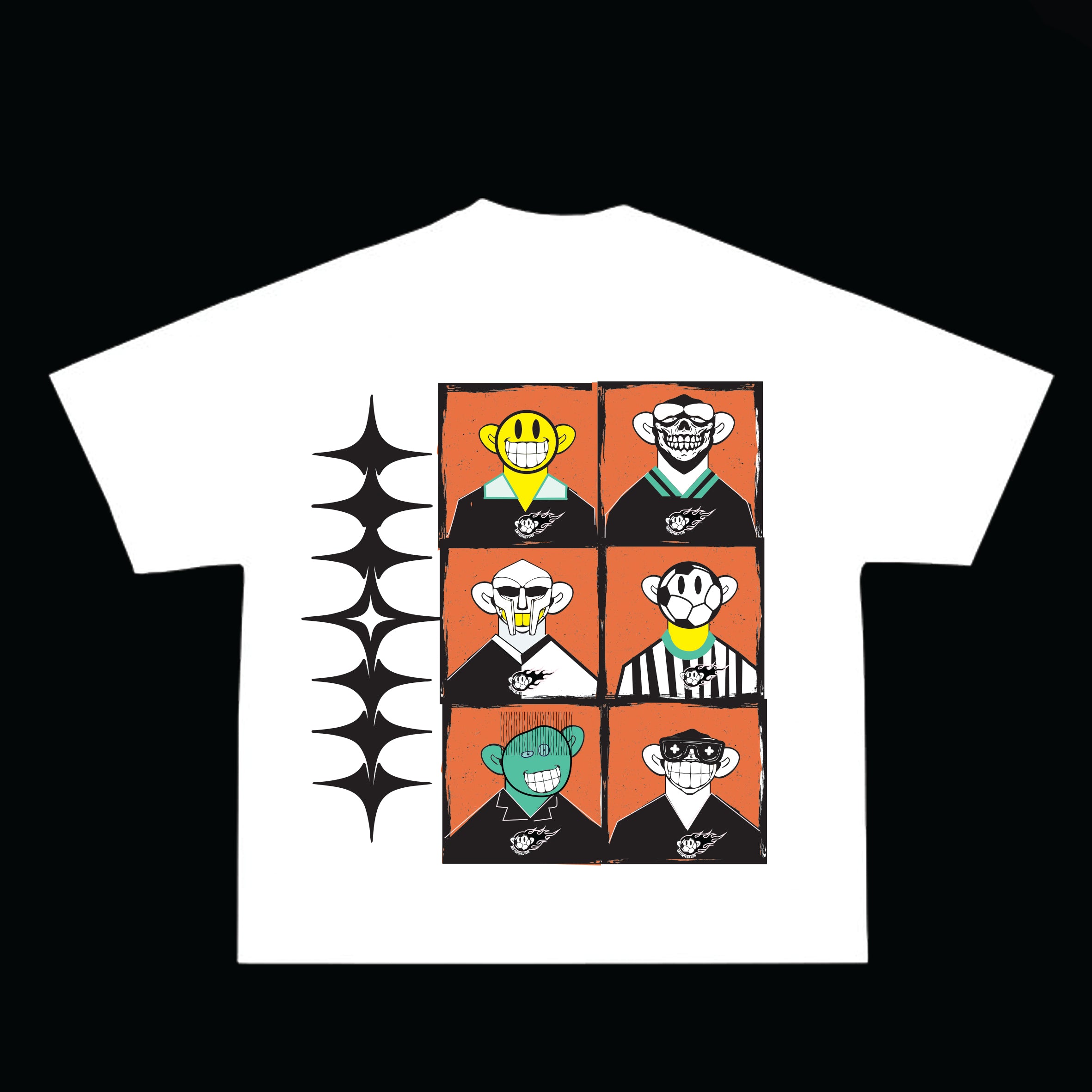 #BAP$ Soccer Stars - T-Shirt - White