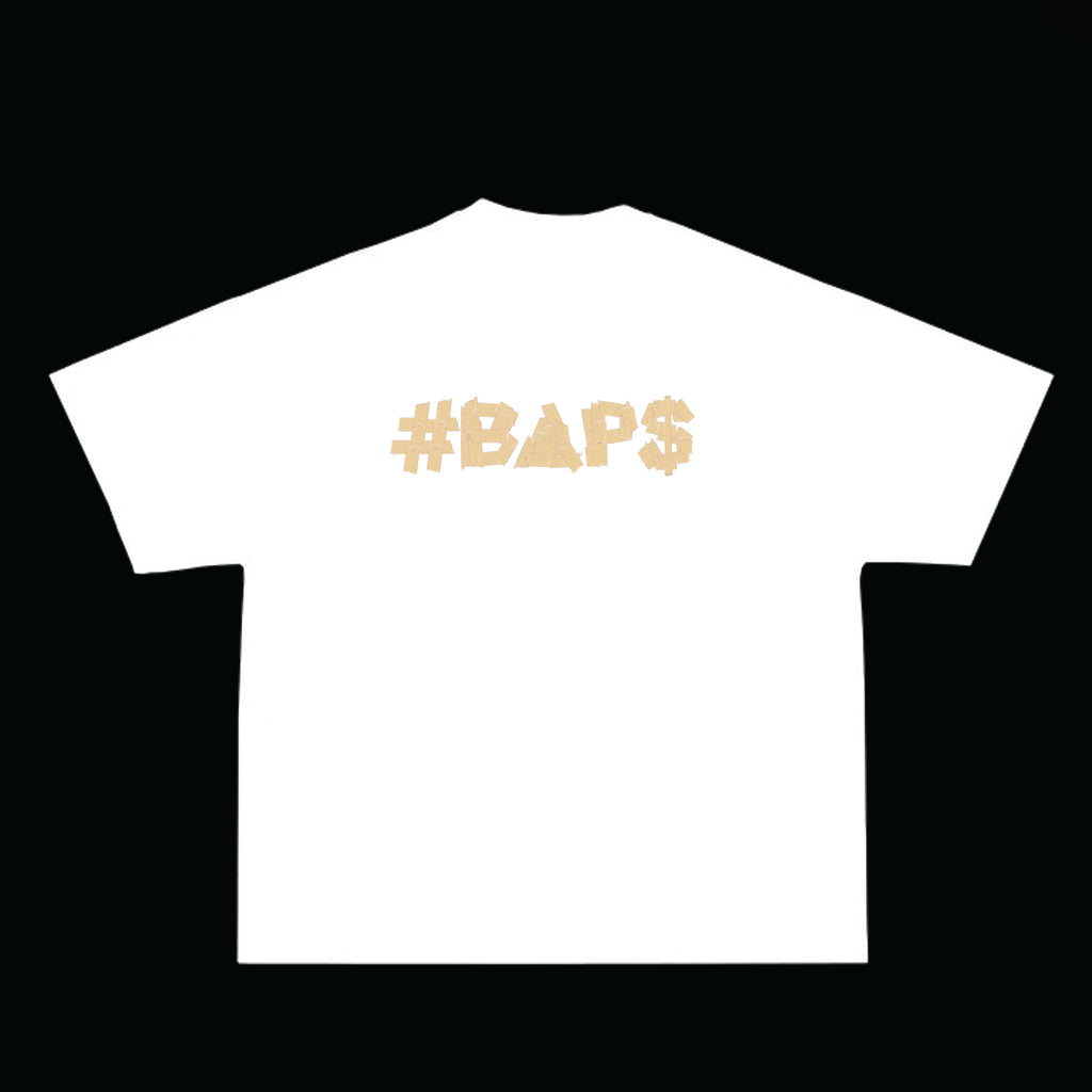 #BAP$ B - T-Shirt - White