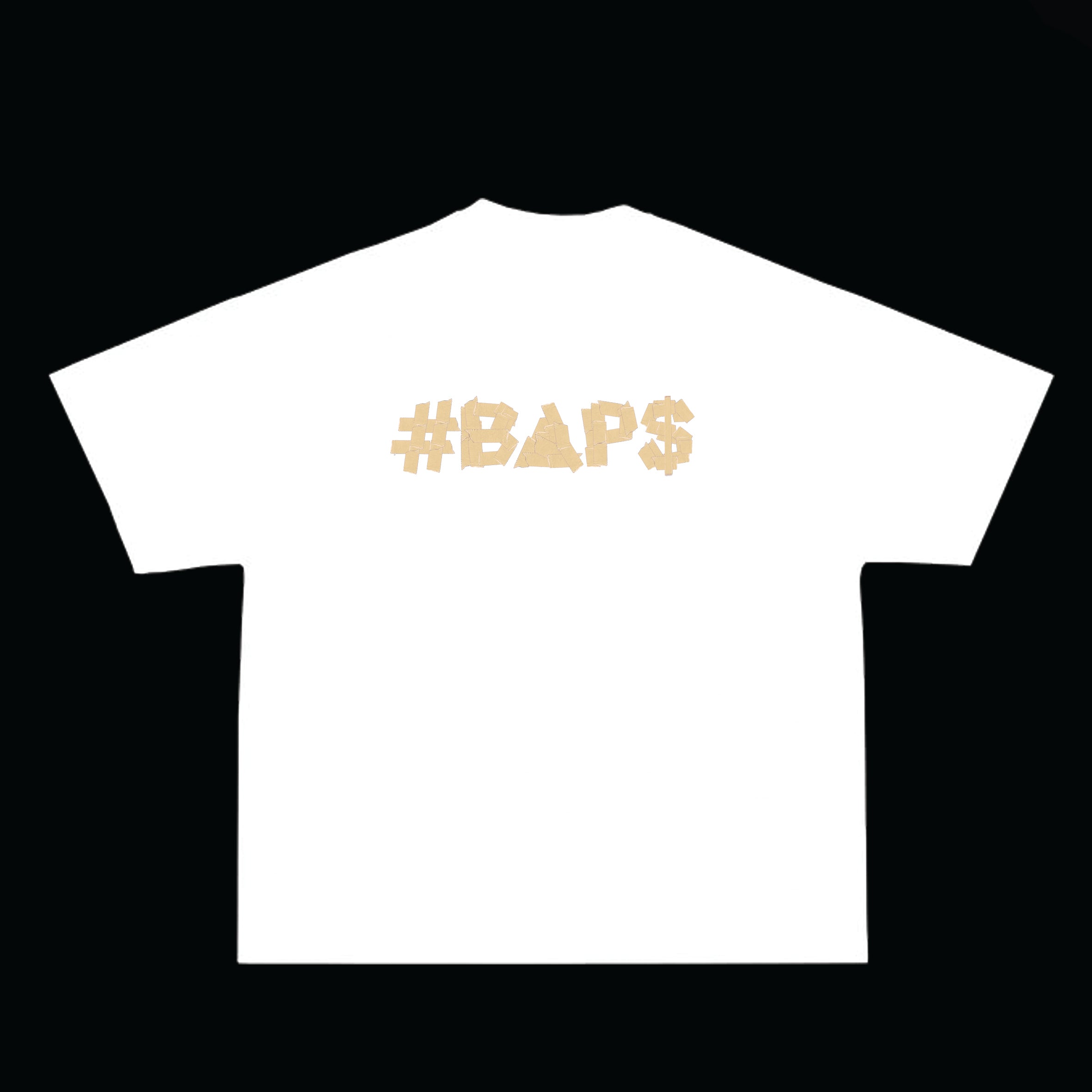 #BAP$ B - T-Shirt - White