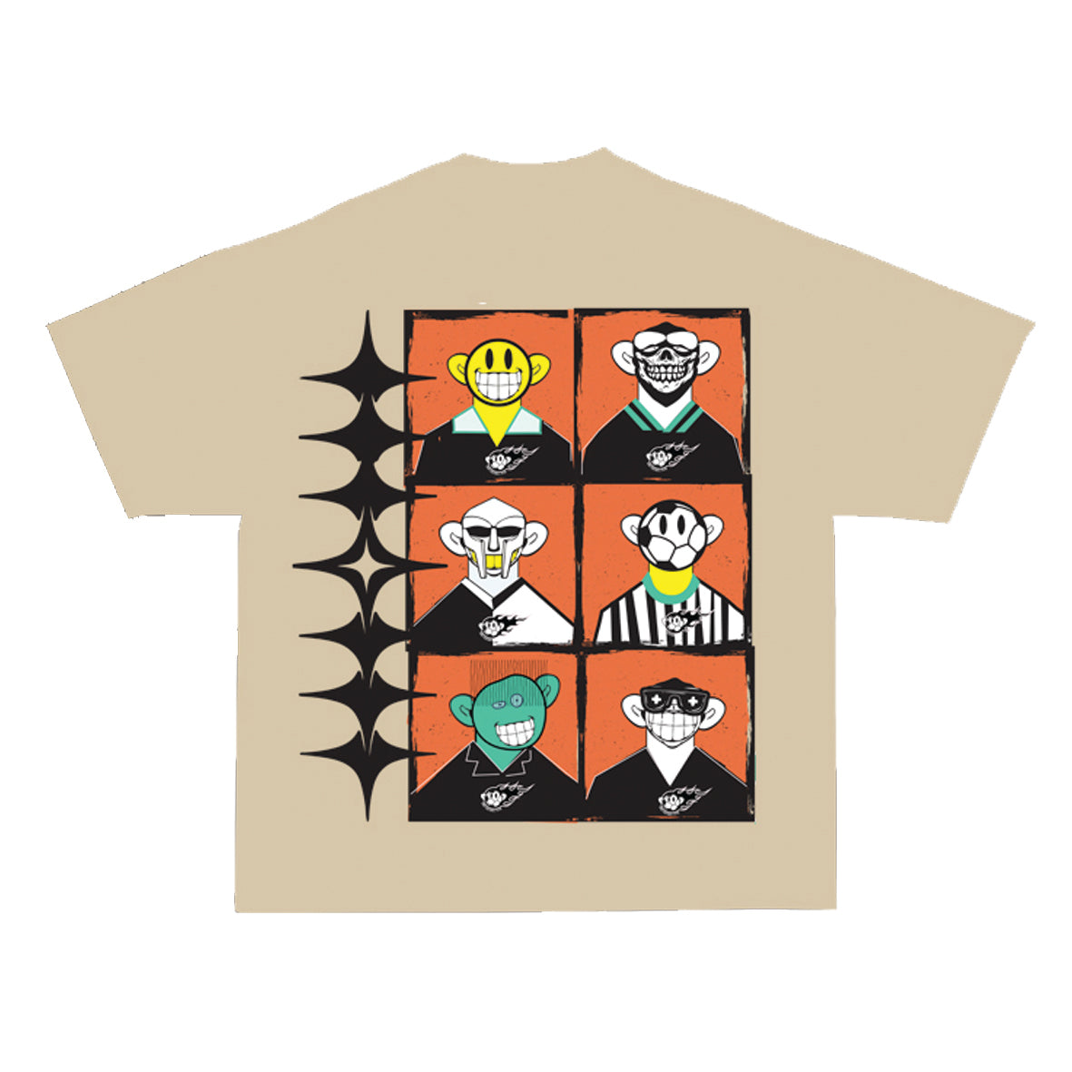 #BAP$ Soccer Stars - T-Shirt - Tan